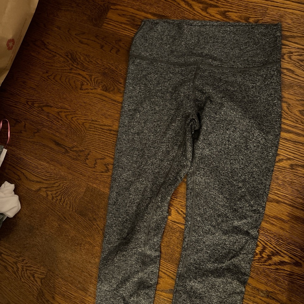 Gray lululemon leggings size 10